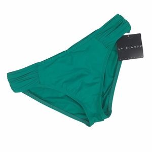 NWT La Blanca Bikini Bottom Womens 10